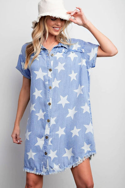 Floral Navy Blue Chiffon Party Dress with V-Neck and Ruched Details