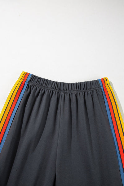 Stylish High-Waisted Black Joggers for Women - Comfortable Fit, Perfect for Casual Outings and Everyday Wear