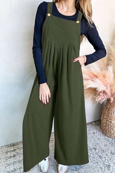 Leopard Print Wide Leg Jumpsuit for Women | Stylish Four Leaf Clover Design | Trendy & Comfortable Fit