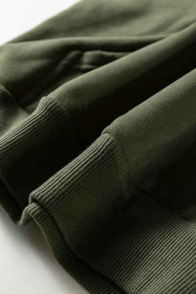 Women's Women’s Olive Green 'Merry' Varsity Graphic Hoodie