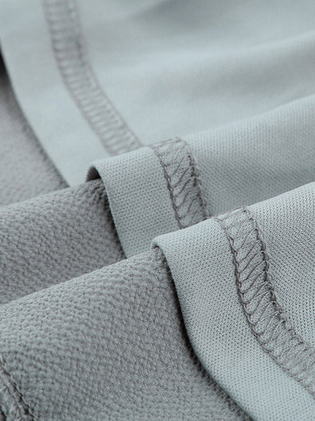 Stylish Pleated V-Neck Dress with Belt and Short Sleeves