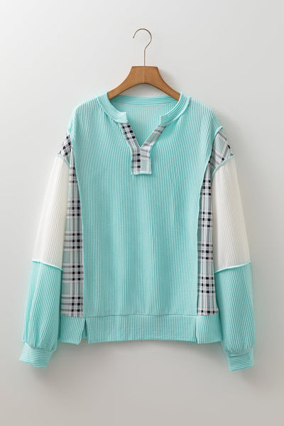 Vibrant Boho Chic Women's Patchwork Blouse Relaxed Fit Top for Casual and Dressy Occasions in Colorful Styles