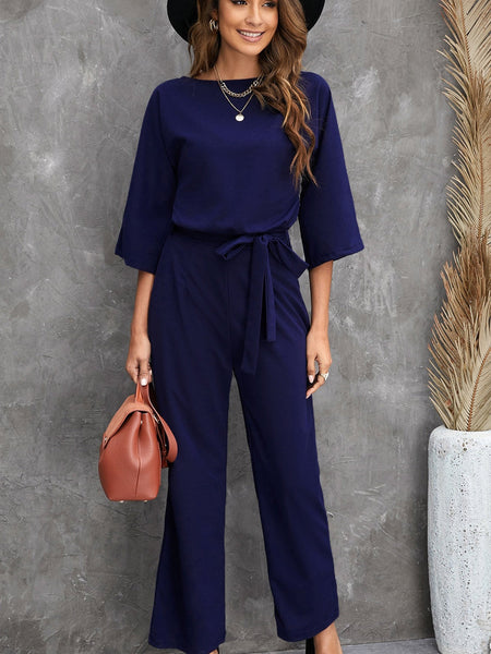 Elegant One-Shoulder Jumpsuit for Parties and Weddings