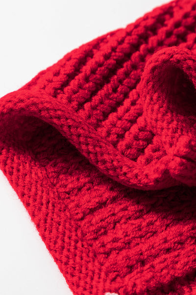 Women's Soft Knit Hooded Sweater - Cozy Casual Fit, Stylish Design for Effortless Fall and Winter Looks