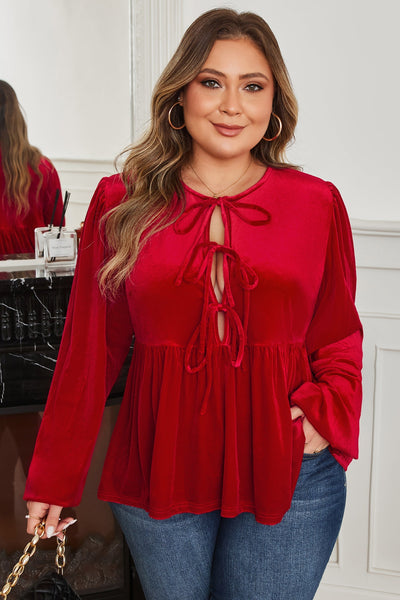 Floral Print Plus Size Women's Blouse - Chic Style, Comfortable Fit for Casual Outings or Office Wear