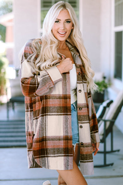 Long sleeve cardigan solid color coat long top for women