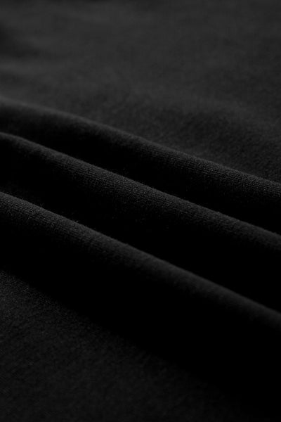 Cozy Women's Black Zip-Up Sweatshirt with Stand Collar & Kangaroo Pocket Stylish Everyday Essential for Comfort
