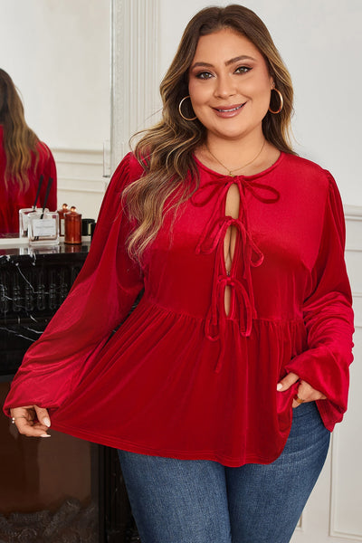 Floral Print Plus Size Women's Blouse - Chic Style, Comfortable Fit for Casual Outings or Office Wear