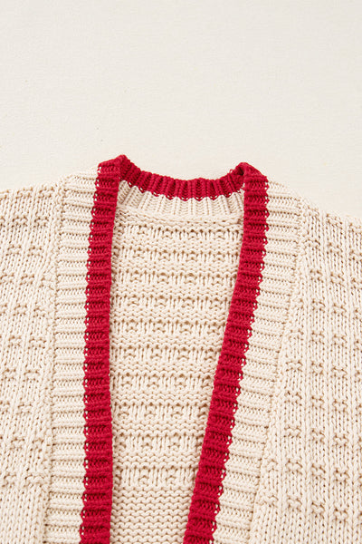 Soft Knit Oversized Women's Cardigan - Cozy Casual Chic Layering Piece for All Seasons in Timeless Colors