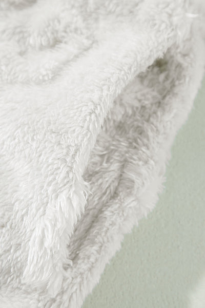 Cozy Light Grey Leopard Print Fleece Lounge Set for Women - Relaxed Fit Two-Piece Outfit for Ultimate Comfort and Style