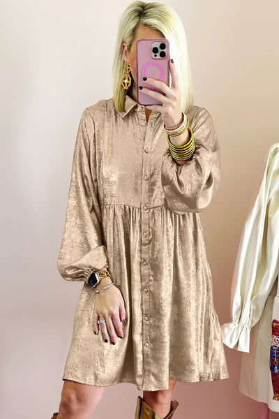 Stylish Women's Soft Cotton Mini Shirt Dress - Casual Summer Fit, Ideal for Brunches and Outings