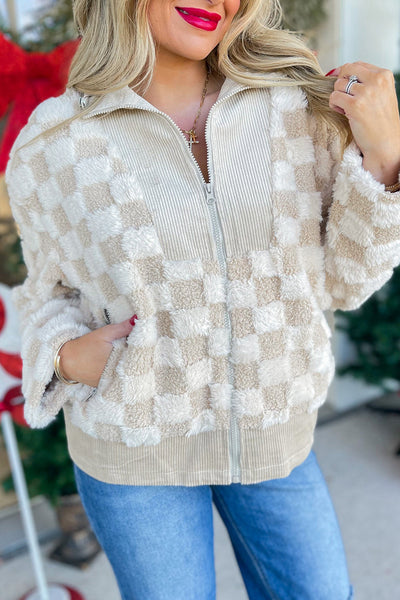 Trendy Women's Plaid Jacket - Stylish Layer for Fall & Winter in Classic Colors, Perfect for Cozy Casual Outfits