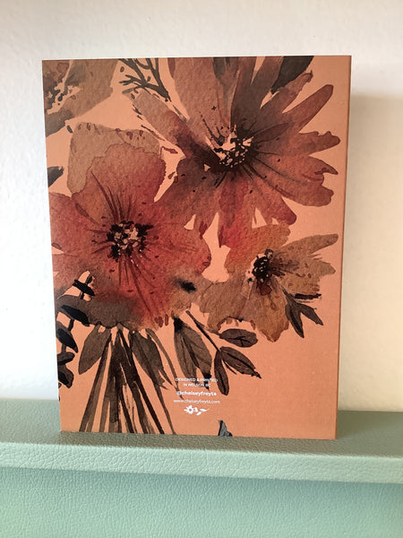 Chelsey Freyta Happy Birthday Flower Bouquet Card