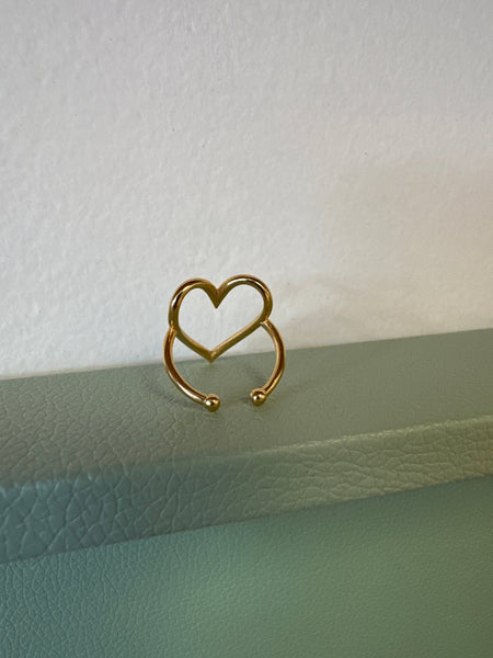 Standout Boutique Love Your Heart Out Gold Ring