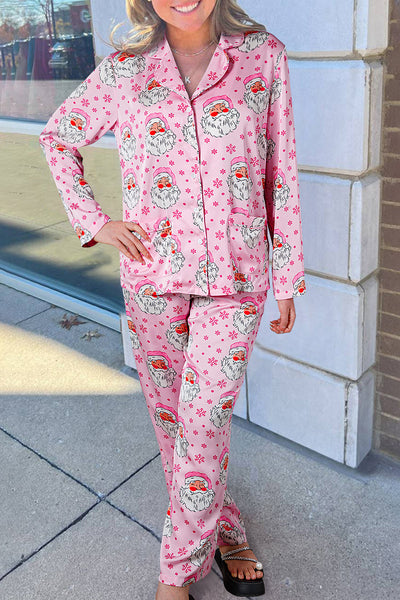 Festive Women's Cozy Christmas Pajama Set - Red and Green Holiday PJs with Relaxed Fit for Ultimate Comfort and Cheer