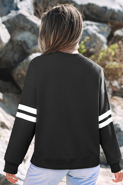 Trendy Women's Oversized Cozy Sweatshirt in Soft Cotton Blend - Ultimate Comfort for Casual Outfits and Relaxed Fit