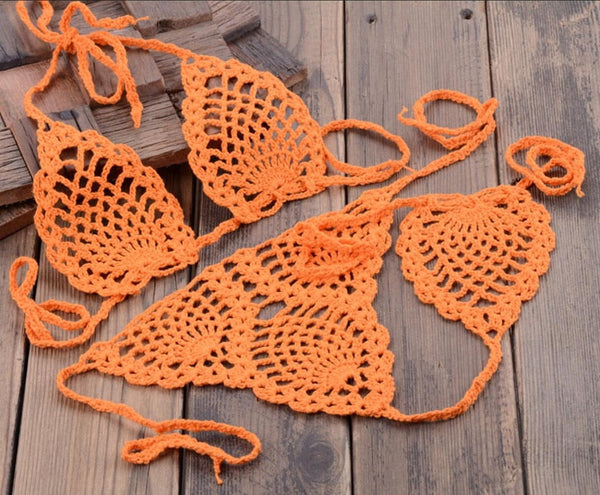 Handmade Crochet Micro Bikini Set