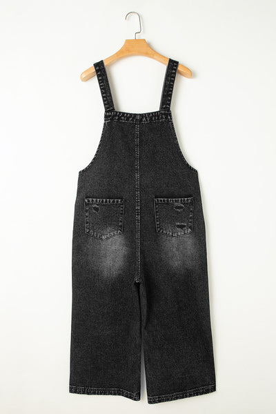 Chic Women's Casual Denim Overalls with Adjustable Straps Ideal for Summer Outings and Everyday Fashion
