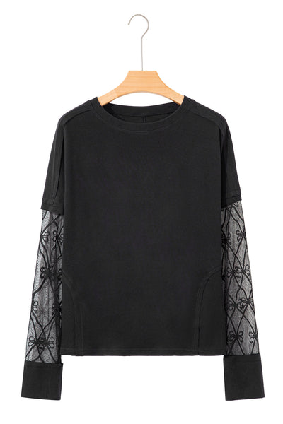 Stylish Black Women's Casual Blouse - Comfortable Fit for Everyday Wear & Versatile Outfits