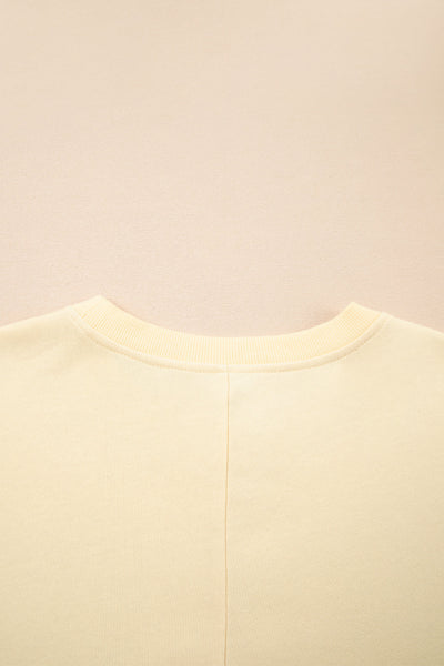Chic Women's 2-in-1 Patchwork Sweatshirt in Soft Fabric - Perfect for Casual Outings and Ultimate Everyday Comfort