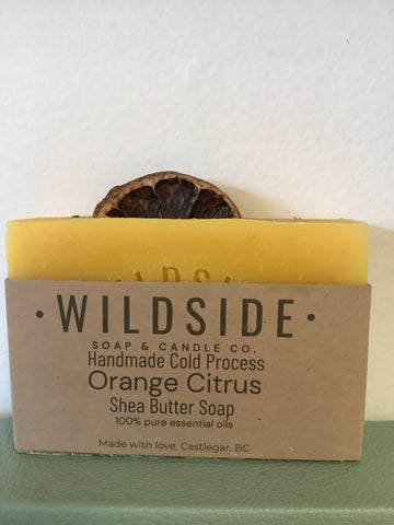 Wildside Orange Citrus Shea Butter Soap