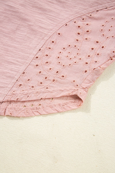 Elegant Light Pink Women's Blouse - Comfortable Everyday Style for Versatile Outfits and Effortless Chic