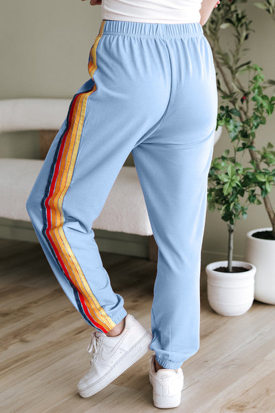 Cozy High Waist Women's Sweatpants in Soft Cotton Blend - Stylish Casual Fit for Everyday Comfort and Relaxation