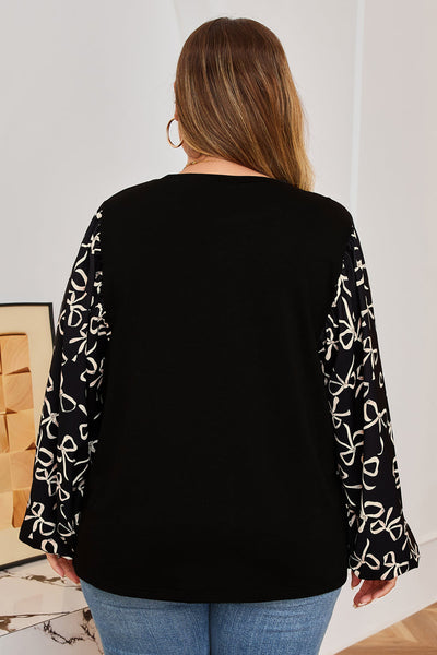 Stylish Plus Size Women's Floral Blouse in Soft Fabric - Comfortable Everyday Top for Effortless Chic Look