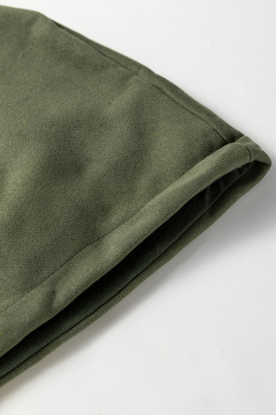 Women's Women’s Olive Green 'Merry' Varsity Graphic Hoodie