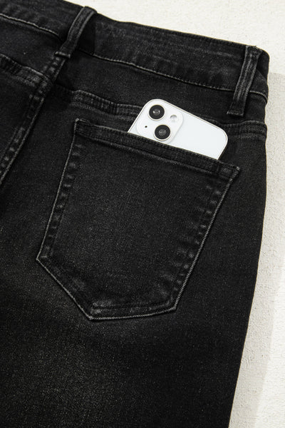Light Wash Cropped Loose Fit Jeans for Women - Trendy Casual Denim for Effortless Everyday Style