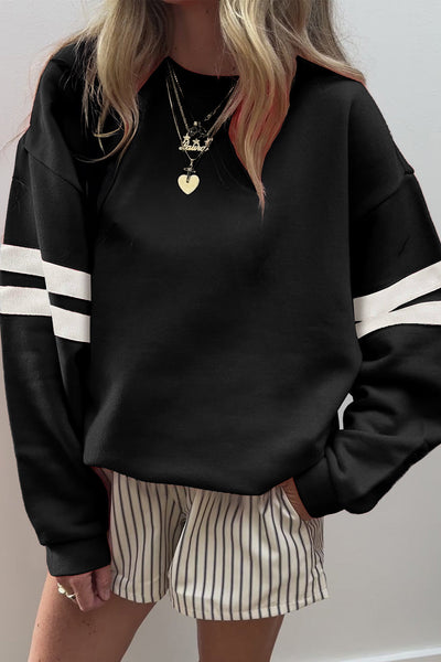 Trendy Women's Oversized Cozy Sweatshirt in Soft Cotton Blend - Ultimate Comfort for Casual Outfits and Relaxed Fit
