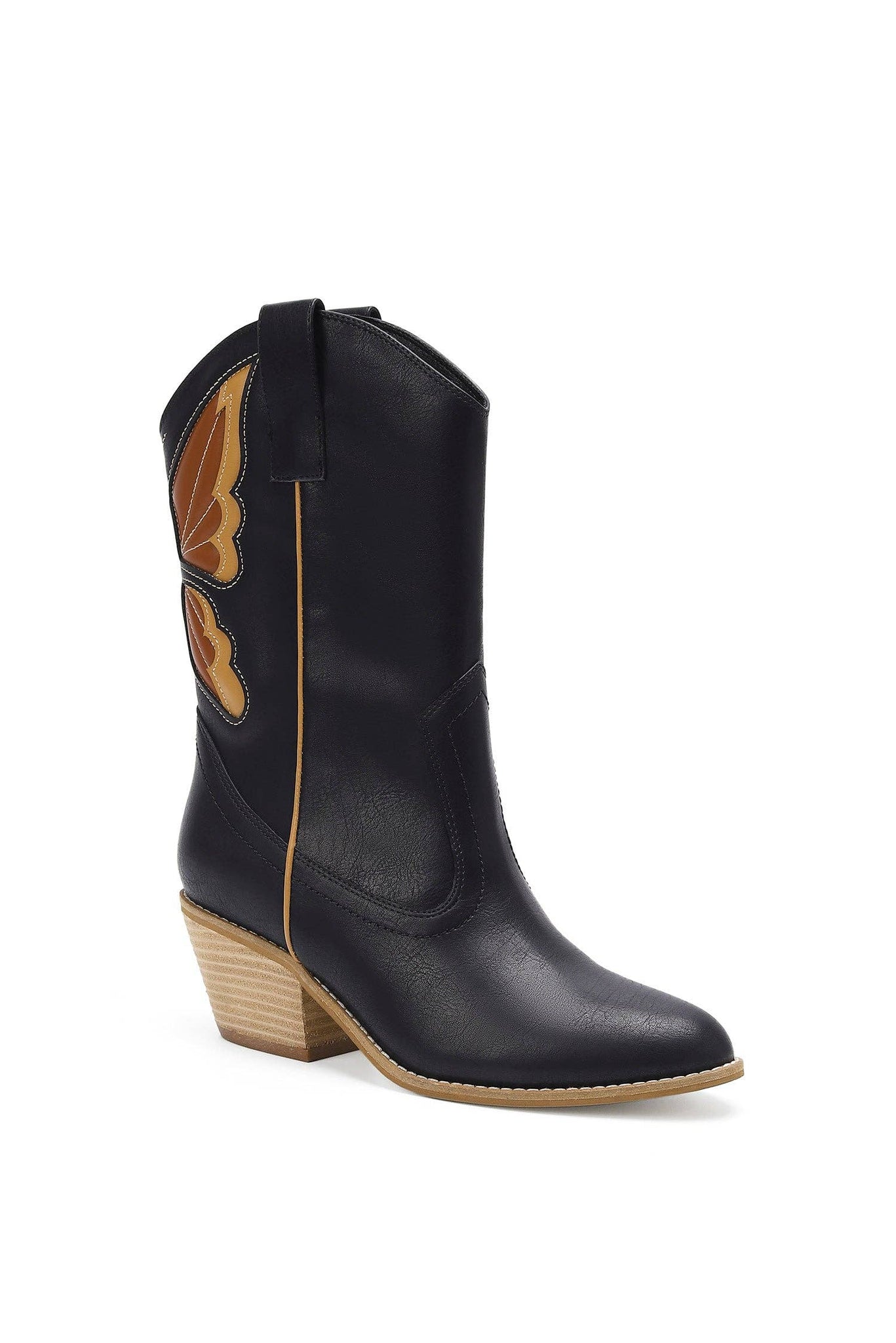 Sadie Butterfly Western Cowgirl Boots