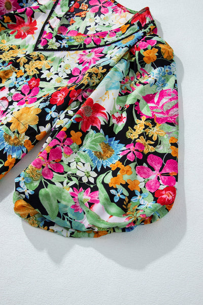 Elegant Women's Green Floral Maxi Dress - Comfortable Summer Style for Casual Outings & Special Occasions