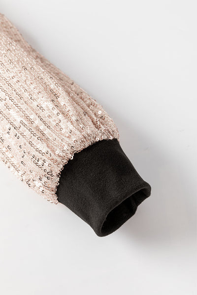 Chic Women's Sparkling Sequin T-Shirt Dress - Flattering Fit for Parties or Casual Everyday Style in Elegant Colors