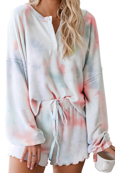 Floral Print Layered Sleeve Mini Dress
