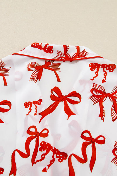 Festive Women's Holiday Pajama Set - Cozy Cotton Christmas Print, Relaxed Fit for Ultimate Comfort and Style