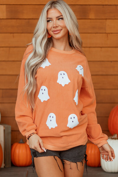 Chic Women's Cozy Textured Sweatshirt - Soft Layering Essential for Casual Style and All-Day Comfort