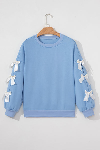 Soft Casual Women's Crew Neck Sweatshirt Cozy Comfort for Everyday Wear in Stylish Colors