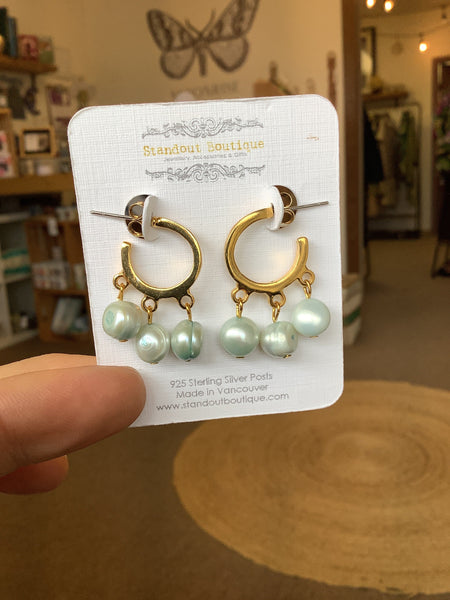 Standout Rome Gold Earrings