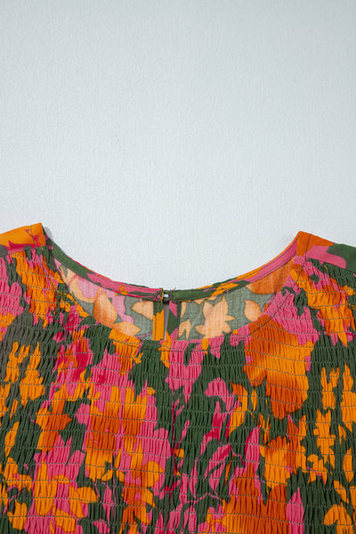 Bohemian Floral Maxi Dress for Women - Flowy Summer Style, Perfect for Casual Outings and Special Events