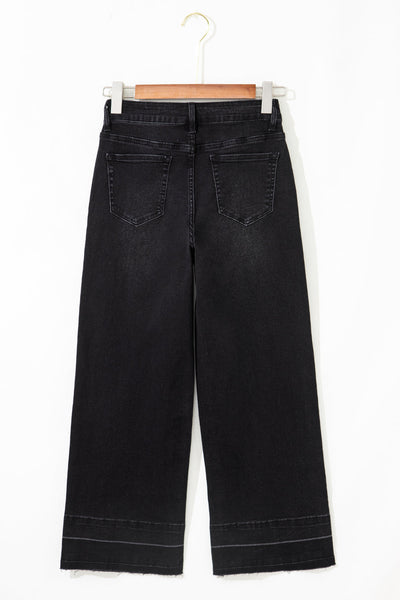 Light Wash Cropped Loose Fit Jeans for Women - Trendy Casual Denim for Effortless Everyday Style