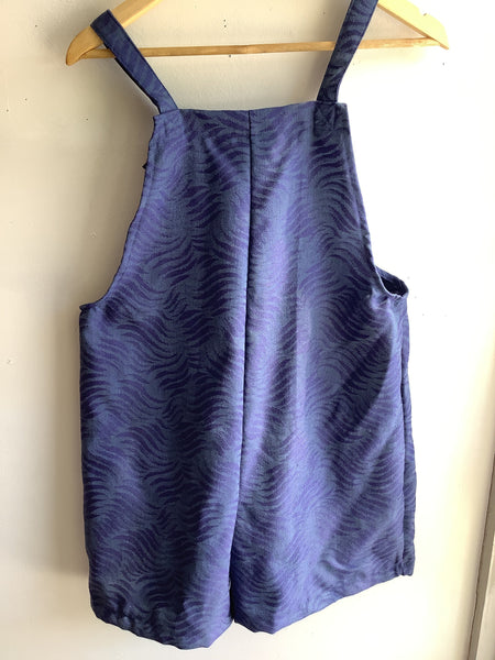 Butterflies in Ballgowns Blue Wave Short Overalls