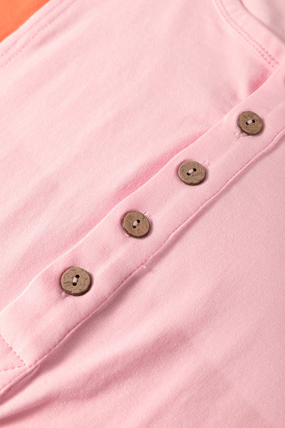 Chic Women's Long Sleeve Cotton Henley Top - Soft, Casual Fit, Ideal for Layering and Everyday Style in Versatile Colors
