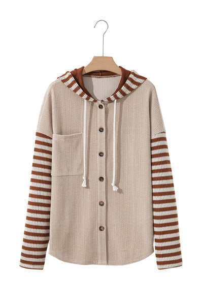 Cozy Women's Parchment Hoodie - Stylish Pullover with Kangaroo Pocket & Adjustable Drawstring for Casual Comfort