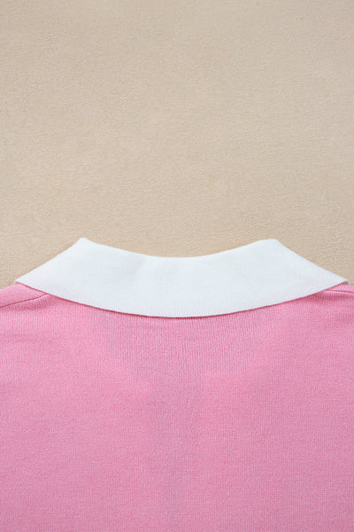 Cozy Women's Color Block Knit Sweater - Casual Chic Fit in Trendy Colors for Everyday Wear