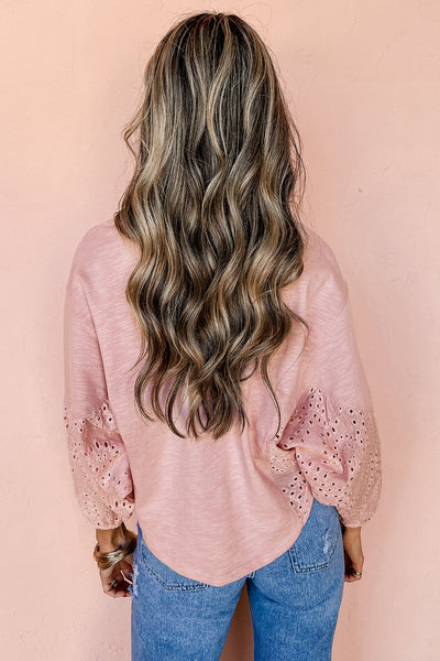 Elegant Light Pink Women's Blouse - Comfortable Everyday Style for Versatile Outfits and Effortless Chic