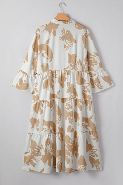 Plus Size Women‚Äôs Floral Maxi Dress Elegant Summer Style with Flattering Fit and Soft, Comfortable Fabric