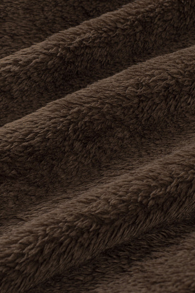 Cozy Teddy Fashionable Zip Up Warm Coat