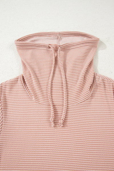 Stylish Women's Soft Knit Twisted Ribbed Long Sleeve Top - Fitted Casual Wear for Everyday Comfort in Versatile Colors