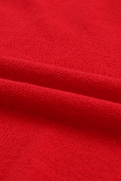 Balloon Sleeve Christmas Sweater